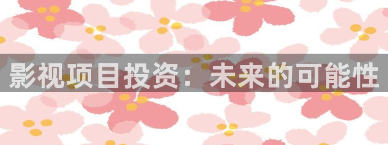 飞马良子影视有限公司：影视项目投资：未来的可能性